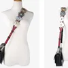 Luxus Blumenfrauen Ersatzriemen Leder Schultergurtbeutel Handles Handtaschen Accessoires Teile für Taschen Gold STP2221