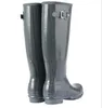 Hot Koop Dames Glanzende Regenlaarzen Waterdichte Laarzen Knie Hoge Regenlaars Tall 38cm 03