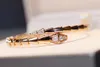 2021 Neue Ankunft Luxuriöse Qualität Schlangenform Design Armband Für Frauen Hochzeit Schmuck Geschenk Freies Verschiffen PS8273