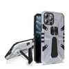 Pour iPhone 11 8 XR Case Anneau support fonction aimant voiture Cas de téléphone portable quatre coins anti-chute et anti-dérapant Mobile Back Cover B