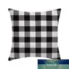 2 Sets Of Christmas Red And Black Plaid Cloth Pillowcase Square Pillow Cover Pillowcases Polyester Throw Pillow Case Geometric
