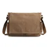 2019 marka tasarımcı erkek evrak çantası erkekler için tuval crossbody çanta 14 inç laptop omuz çantaları buisness ofis erkekler messenger çanta T200206