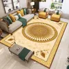 European Style Persian Art Area Rug for Living Room Non-slip Kitchen Carpet Bedroom Floor Mat Outdoor Parlor Mat Home Decor233e