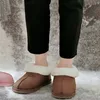 Frauen Hausschuhe Winter Pelz Sliders Hausschuhe Warme Flauschige Hausschuhe Rutschfeste Paar Baumwolle Plüsch Hause Schuhe Große Größe 201026