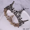 NEW Black Princess Headwear Chic Bridal Tiaras Accessories Stunning Crystals Pearls Wedding Tiaras And Crowns 12102