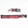 25MM Luxurys Designers Lanyard Bandjes Sleutelhangers Sportstijl Racing Sleutelhanger voor Mobiele Telefoon Id-kaart Nek Opknoping Inbouwen 500 Stijlen