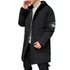 メンズダウンパーカスメンモアハンエディション2022冬のファッションロングジャケットコートで暖かく保つフード付きPhin22