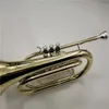 Nova Chegada MargeWate Bb Marchando Trombone Horn Brass Níquel Banhado Profissional Instrumento Musical Com Caso Frete Grátis