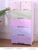 Stort förvaringslåda skåp för barnplastbarn Toy Storage Organizer Drawers Simple DIY Garderob Fyra lager skåp Y11167828945