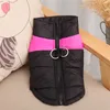 Dog Apparel Autumn Winter Warm Waistcoat Pet Dog Vests Coats with Leashes Rings