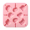 NUOVO!!! Cartone animato Silicone Lollipop Chocolate Stampo per bambini formaggio bastone caramelle muffa cucina strumento di cottura 2022