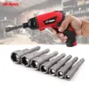 HiSpec 10pc Magnetic Power Nut Driver Drill Bit Set 65mm 619mm Hex Shank Socket Screwdriver Impact Bits Y200321