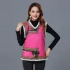 Feminino moda colete jaqueta inverno quente mangas vestuário estilo nacional waistcoat vintage mulher bordada elegante outwear