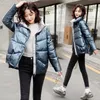 Men's Down & Parkas Short Bread Jacket Women 2022 Bright Face Fashion Small Loose Casual White Duck Warm Coat Phin22