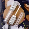 5ml Diamond Pusty Okrągły Lipgloss Packing Tube Clear Plastic Gloss Butelki 2 Kolory