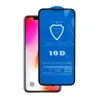 10D 9H Pełny klej Pełna pokrywa Szkło hartowane dla iPhone 12 11 Pro Max XS XR X 6 7 8 PLUS MINI