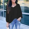 Summer Spring Plus Size Women Chiffon Shirts Vintage Bow Neck Blus Shirt Loose Chiffon Bluses Tops Pure Top Jumpers LJ200810