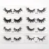 5D Mink Lashes Soft Cruelty 3D wimpers Handmade Volledige strip Lashes Dikke False Eyelash Make -up Tools7284909