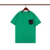 Летняя мужская футболка для одежды дизайнер -дизайнер с коротким рукавом 100% модная женская рубашка поло. Повседневная хлопковая оптовая вышива