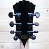 Custom Wylde Audio Barbarian Natural SG Chitarra elettrica Parte superiore in acero fiammato, Corpo con bordo smussato, Intarsio a blocchi grandi, Accordatori Grover, Pickup China EMG, Hardware nero