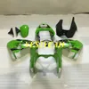 العرف Fallings هيكل للأطفال Kawasaki Ninja ZX-9R ZX9R 2000 2001 ZX 9R 00 01 ABS الأزرق الأخضر هدية الجسم كيت + هدايا KK23