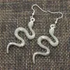 Trendy Vintage Snake Shape Dangle Oorbellen Voor Vrouwen Meisje Retro Daling Oorbellen Leuke Kleine Oorbellen Oorbel Sieraden