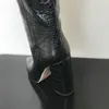 Heißer Verkauf MORAZORA Plus Größe 34-43 Neue Marke Frauen Stiefel dicke High Heels kniehohe Stiefel spitze Zehen Damen Schuhe Westernstiefel weiblich