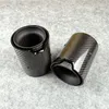 1 Piece 80/93/105MM OUTLET Matte Black Stainless Steel Exhaust Muffler Tail Rear Tip Pipe For M2 M3 M4