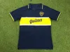 97/98 wersja Retro BOCA JUNIOR Soccer Jersey 00/01 95/96 # 10 Roman # 9 Palermo Soccer Shirt Maradona Vintage Caniggia Mundur piłkarski