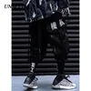 UNSETTLE AW Chinois Broderie Poches Pantalon Cargo Hommes / Femmes Hip Hop Pantalons Hommes Hommes Joggers Casual Streetwear Pantalon 201110