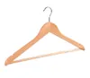 Vaste houten stoffen hanger niet-slip hangers kleding hangers shirts truien jurk hanger droogrek voor huis xb1