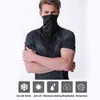 1 PC ICE Silk Twarzy Bandana Balaclava Neck Okładka Oddychająca Pałąk Fajny Szalik Wrap Outdoor Sports Fishing Rowerowy Akcesoria Y1229