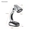 12 LED Portable Desk Light Table Lamp 3 * AA Batteries Operated Adjustable Illumination Angle for Working Students Reading