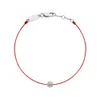 B01001F linha de linha vermelha feita à mão corda artesanal pulseiras pulseiras para mulheres presente de aniversário joias y11198503576