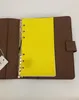 Wallet Notebook Medium Small Agenda Cover Work Business Ladies Fashion Credit Case Luxury Wallets Iconic Brown Waterproof Can2233