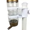 Automatischer Haustiertrinker Hundenäpfe Wasserflaschen Hebbarer Spender für Welpen Universal Dog Feeder Produkte Y200917