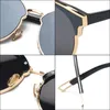 Sunglasses BANSTONE Women Cat Eye Classic Brand Designer Semi Rimless Sunglasses17806507