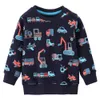 16 styles INS garçon enfants vêtements à capuche 100% coton col rond à manches longues complet dinosaure pelle panda conception différente imprimer printemps automne vêtements d'extérieur enfant vêtements décontractés