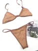 20ss Bikini italien printemps été nouveaux sous-vêtements de nuit doubles lettres femmes maillots de bain hauts de haute qualité Bikini Jacquard 02