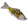 DHL LEVERING 5 Kleur 9.5cm 15G ABS Vissen Lokken Voor Bass Forel Multi Jointed Swimbaits Slow Sinking Bionic Swimming Lures Bass Freshwater Saltwater