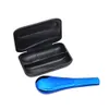 Smoking spoon Pipe with cases Kit Portable Creative Herb Tobacco Cigarette Ignescent Metal pipes for7992165