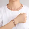 10mm iced out box spänne kubansk kedja guld silver rosegold färg halsband män hip hop smycken