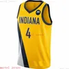 Personnalisé cousu Victor Oladipo or Logo Swingman Jersey XS-6XL Hommes maillots de basket-ball pas cher hommes femmes jeunesse