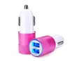 Universal 3,1 A Dual USB Auto Ladegerät Metall Reise Adapter 2 Ports Auto Ladegerät Buchse Adapter Auto Stecker Für iPhone 12 8 X Samsung Telefon