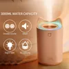 ELOOLE 3000ML Double Nozzle Humidifier Cool Mist Aroma Diffuser With Colorful LED Light Heavy Fog Ultrasonic USB Humidificador1