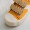 2020 New Kids Shoes Children Boys Flat Heel Canvas Designer Shoes Baby Girl Shoes Patchwork Toddler Sneakers for Children C11273 LJ201027