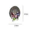 Broches Broches CINDY XIANG Strass Coloré Chapeau Pour Femmes Belle Mode Pin 2 Couleurs Disponibles Kirk22