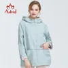 Astrid Mulheres Primavera New Collection Spring Sky Big Size Big Tench Tench Mulheres Casaco Curto Mulheres De Moda Overcoat AS-6102 201028