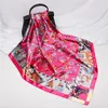 Ny Spring Silk Scarves Women039s Reimited Silk Large Square 90cm Gift Scarves Whole Printed Color Scarves8695073