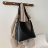 Sac à bandoulière en cuir PU en cuir PU de grande capacité et sacs à main